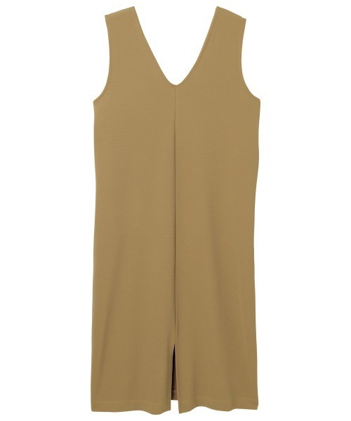 RANAN（ラナン）の「深Vネックジャンパースカート（レギュラー丈）（ジャンパースカート・レディース・ブラック/ネイビー/サンドグレー/キャメル/ベージュ・LL/M/L）」の10枚目の写真