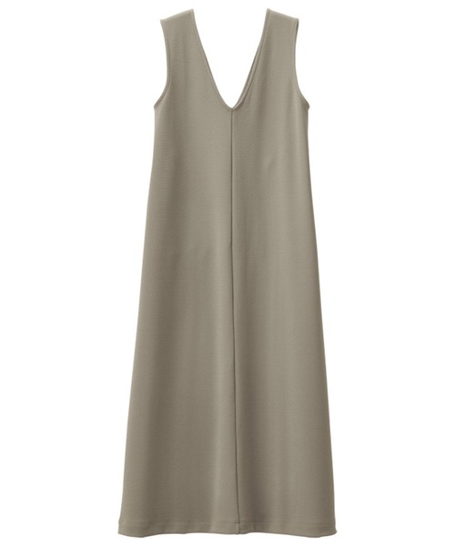 RANAN（ラナン）の「深Vネックジャンパースカート（レギュラー丈）（ジャンパースカート・レディース・ブラック/ネイビー/サンドグレー/キャメル/ベージュ・LL/M/L）」の15枚目の写真