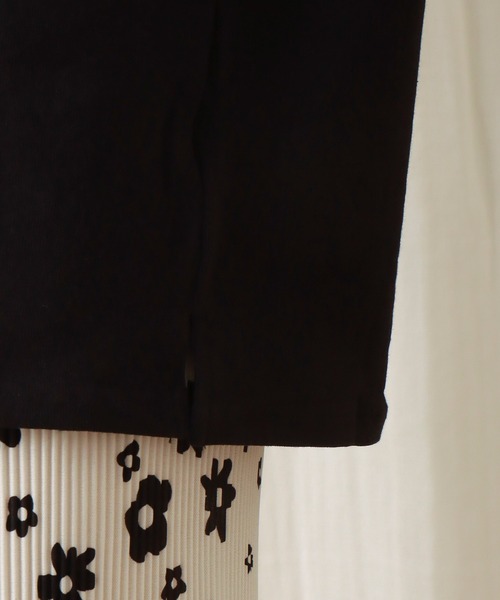 libelle more（リベル モア）の「天竺半袖プルオーバー（Tシャツ/カットソー・レディース・オフホワイト/ピンク/イエロー/ブラック/ベージュ・M/L）」の10枚目の写真