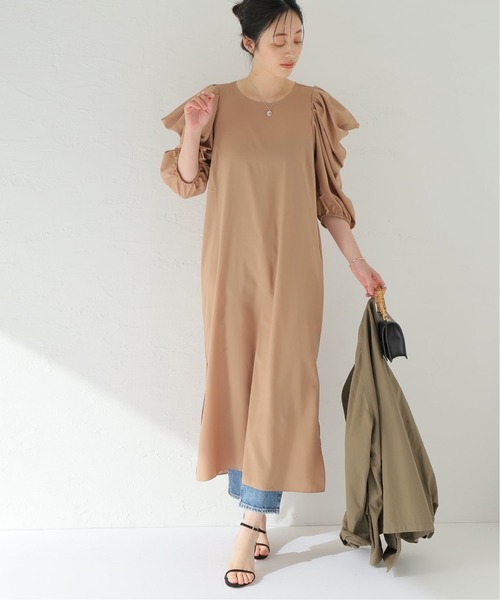 大幅割引セールの Designers Span Remix Remix パフスリーブ ドレス ワンピース Spick Span