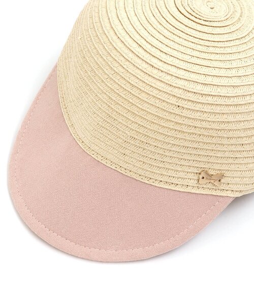 apres les cours（アプレレクール）の「うしろリボンキャップ_UVカット（ハット・キッズ・ベージュ/アイボリー・48/50/52/54）」の20枚目の写真