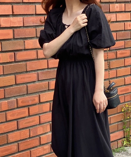 LAUIR（ラウアー）の「バルーンスリーブワンピース（ワンピース