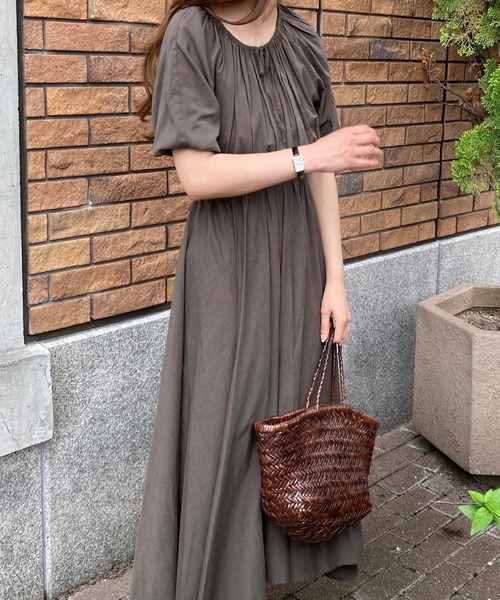 LAUIR（ラウアー）の「バルーンスリーブワンピース（ワンピース