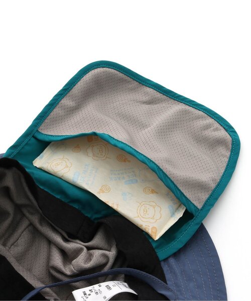 F.O.KIDS（エフオーキッズ）の「恐竜ワッペンアウトドアハット（ハット・キッズ・チャコール/ベージュ/レインボー・50/54/58）」の14枚目の写真