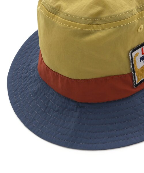 F.O.KIDS（エフオーキッズ）の「恐竜ワッペンアウトドアハット（ハット・キッズ・チャコール/ベージュ/レインボー・50/54/58）」の6枚目の写真