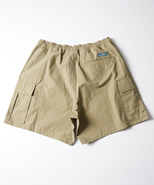 FREAK'S STORE（フリークスストア）の「WEB限定 コットンナイロン カーゴショーツ/レオパード（カーゴパンツ・メンズ・ロイヤルブルー/ベージュ/オリーブ/レオパード/ブラック・LARGE/MEDIUM/SMALL）」の8枚目の写真