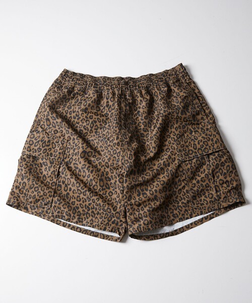 FREAK'S STORE（フリークスストア）の「WEB限定 コットンナイロン カーゴショーツ/レオパード（カーゴパンツ・メンズ・ロイヤルブルー/ベージュ/オリーブ/レオパード/ブラック・LARGE/MEDIUM/SMALL）」の13枚目の写真