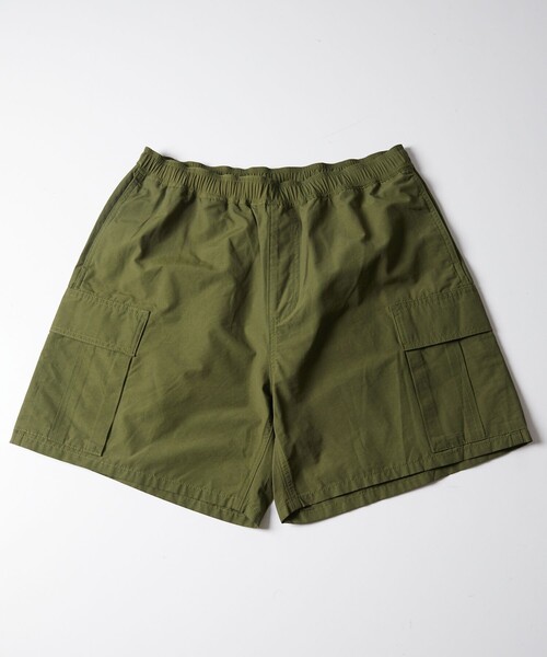 FREAK'S STORE（フリークスストア）の「WEB限定 コットンナイロン カーゴショーツ/レオパード（カーゴパンツ・メンズ・ロイヤルブルー/ベージュ/オリーブ/レオパード/ブラック・LARGE/MEDIUM/SMALL）」の15枚目の写真