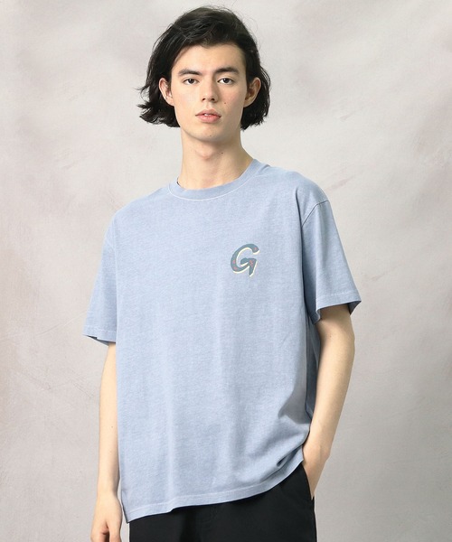Gramicci(グラミチ)の「【 GRAMICCI / グラミチ 】 SWIRL TEE プリント スワールTシャツ INS(Tシャツ/カットソー・メンズ・ホワイト/ブラック/パープル・L/M)」の13枚目の写真