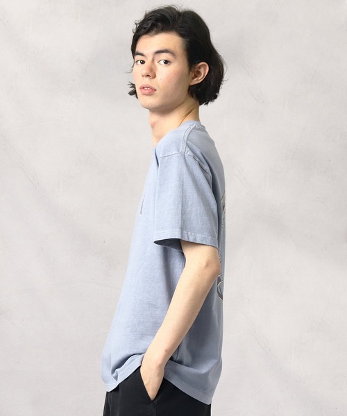 Gramicci(グラミチ)の「【 GRAMICCI / グラミチ 】 SWIRL TEE プリント スワールTシャツ INS(Tシャツ/カットソー・メンズ・ホワイト/ブラック/パープル・L/M)」の14枚目の写真