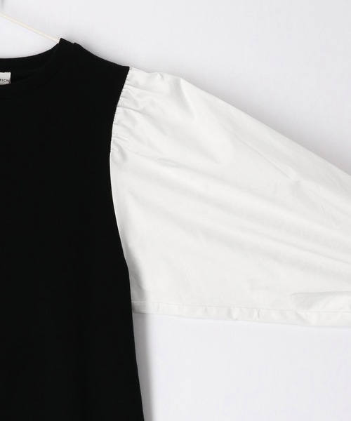 ROPE' PICNIC(ロペピクニック)の「【KIDS】ドッキングワンピース(ワンピース・キッズ・ブラック/ラベンダー・110/120/130/140)」の6枚目の写真