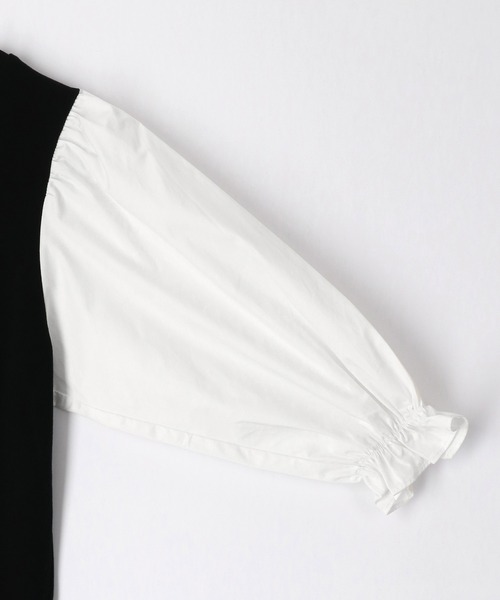 ROPE' PICNIC(ロペピクニック)の「【KIDS】ドッキングワンピース(ワンピース・キッズ・ブラック/ラベンダー・110/120/130/140)」の7枚目の写真