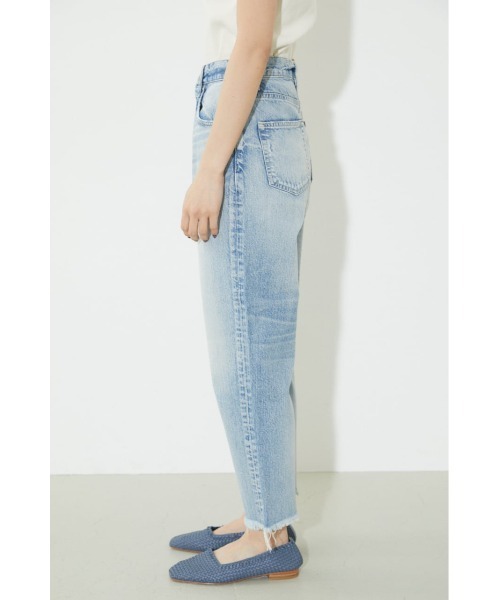 BLACK BY MOUSSY（ブラックバイマウジー）の「CAW vintage denim(カウヴィンテージデニム)（デニムパンツ・レディース・ライトブルー・23inch/24inch/25inch/26inch）」の4枚目の写真