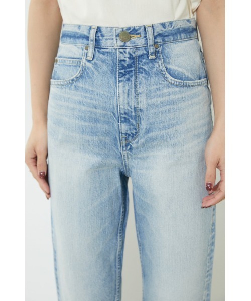 BLACK BY MOUSSY（ブラックバイマウジー）の「CAW vintage denim(カウヴィンテージデニム)（デニムパンツ・レディース・ライトブルー・23inch/24inch/25inch/26inch）」の6枚目の写真