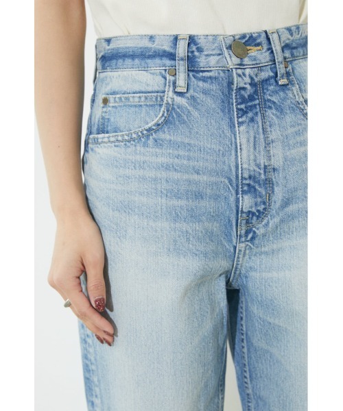 BLACK BY MOUSSY（ブラックバイマウジー）の「CAW vintage denim(カウヴィンテージデニム)（デニムパンツ・レディース・ライトブルー・23inch/24inch/25inch/26inch）」の7枚目の写真