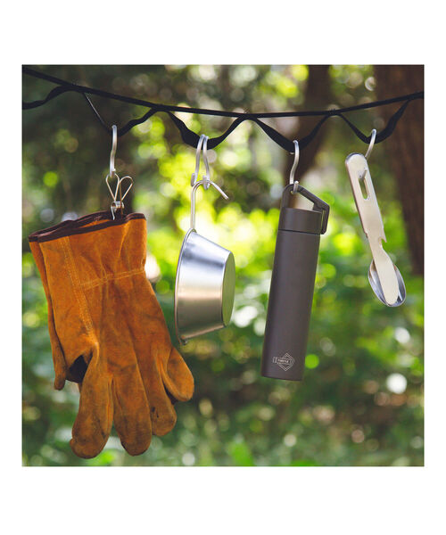 bpr BEAMS（ビーピーアール ビームス ）の「POKETLE / ポケトル ハング 180ml コンパクト ボトル（水筒・メンズ・チャコールグレー/ベージュ/オリーブ・ONE SIZE）」の17枚目の写真