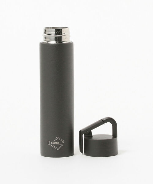bpr BEAMS（ビーピーアール ビームス ）の「POKETLE / ポケトル ハング 180ml コンパクト ボトル（水筒・メンズ・チャコールグレー/ベージュ/オリーブ・ONE SIZE）」の18枚目の写真
