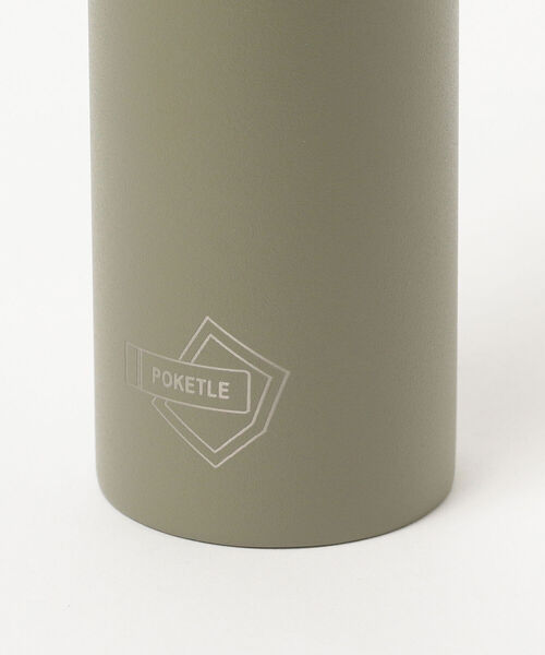 bpr BEAMS（ビーピーアール ビームス ）の「POKETLE / ポケトル ハング 180ml コンパクト ボトル（水筒・メンズ・チャコールグレー/ベージュ/オリーブ・ONE SIZE）」の16枚目の写真