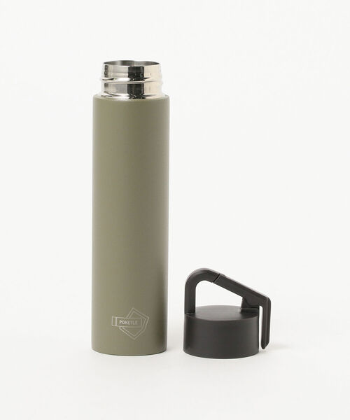 bpr BEAMS（ビーピーアール ビームス ）の「POKETLE / ポケトル ハング 180ml コンパクト ボトル（水筒・メンズ・チャコールグレー/ベージュ/オリーブ・ONE SIZE）」の10枚目の写真