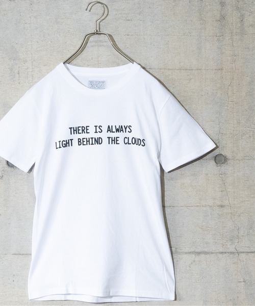 JOHN'S CLOSET（ジョンズクローゼット）の「【50】プリント半袖Tシャツ（Tシャツ/カットソー・メンズ・サックスブルー/ネイビー/ホワイト/ホワイト系その他3/ホワイト系その他/ホワイト系その他4/ブラック/ホワイト系その他2・LARGE/MEDIUM）」の3枚目の写真