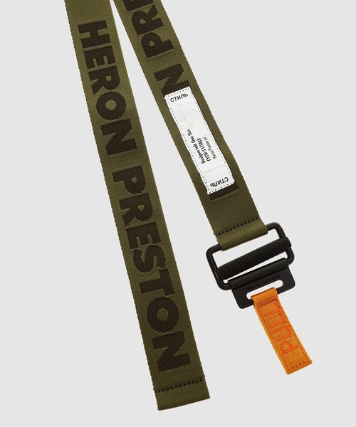 HERON PRESTON(ヘロンプレストン)の「HP TAPE BELT CLASSIC BUCKLE(ベルト・メンズ・グリーン系その他・ONE SIZE)」の3枚目の写真