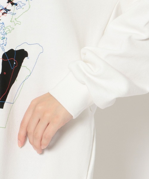 Kare/ME(カーミー)の「Kare/ME(カーミー)別注MY AD パーカーワンピース(ワンピース・レディース・ホワイト・FREE)」の9枚目の写真