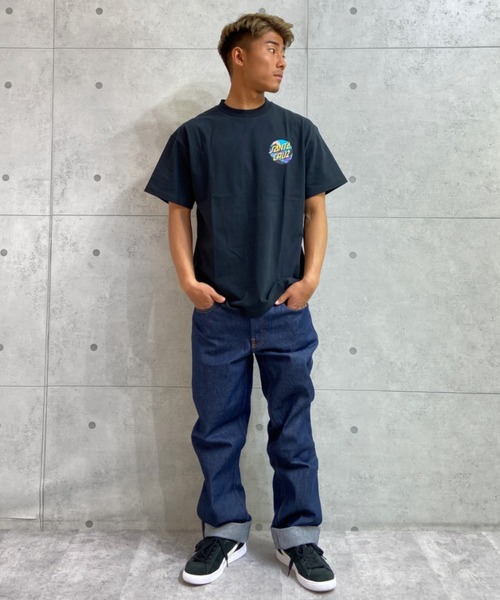 SANTA CRUZ(サンタクルーズ)の「【ムラサキスポーツ別注】SANTACRUZ/サンタクルーズ ルーズフィット バックプリントTシャツ 502222404(Tシャツ/カットソー・メンズ・ブラック/ホワイト/グリーン・M/L/XL)」の8枚目の写真