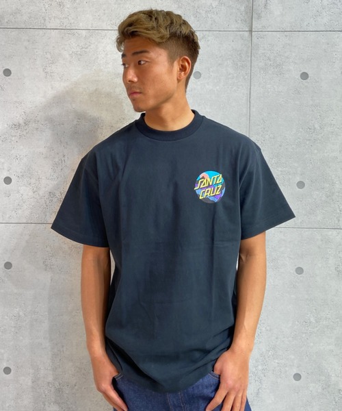 SANTA CRUZ(サンタクルーズ)の「【ムラサキスポーツ別注】SANTACRUZ/サンタクルーズ ルーズフィット バックプリントTシャツ 502222404(Tシャツ/カットソー・メンズ・ブラック/ホワイト/グリーン・M/L/XL)」の4枚目の写真