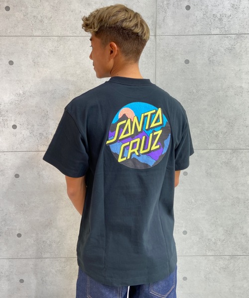 SANTA CRUZ(サンタクルーズ)の「【ムラサキスポーツ別注】SANTACRUZ/サンタクルーズ ルーズフィット バックプリントTシャツ 502222404(Tシャツ/カットソー・メンズ・ブラック/ホワイト/グリーン・M/L/XL)」の6枚目の写真