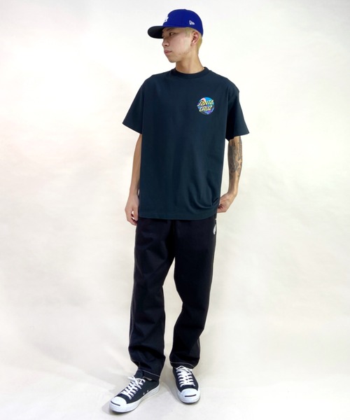 SANTA CRUZ(サンタクルーズ)の「【ムラサキスポーツ別注】SANTACRUZ/サンタクルーズ ルーズフィット バックプリントTシャツ 502222404(Tシャツ/カットソー・メンズ・ブラック/ホワイト/グリーン・M/L/XL)」の15枚目の写真