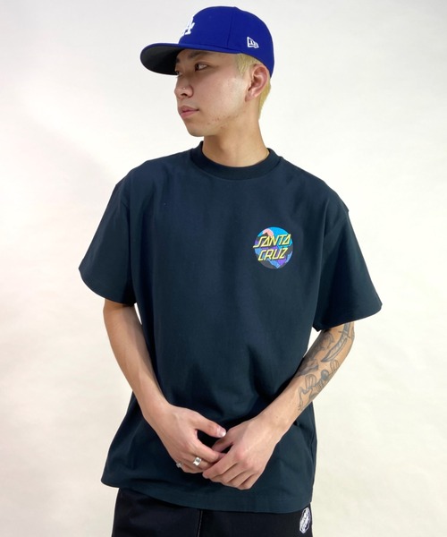 SANTA CRUZ(サンタクルーズ)の「【ムラサキスポーツ別注】SANTACRUZ/サンタクルーズ ルーズフィット バックプリントTシャツ 502222404(Tシャツ/カットソー・メンズ・ブラック/ホワイト/グリーン・M/L/XL)」の12枚目の写真