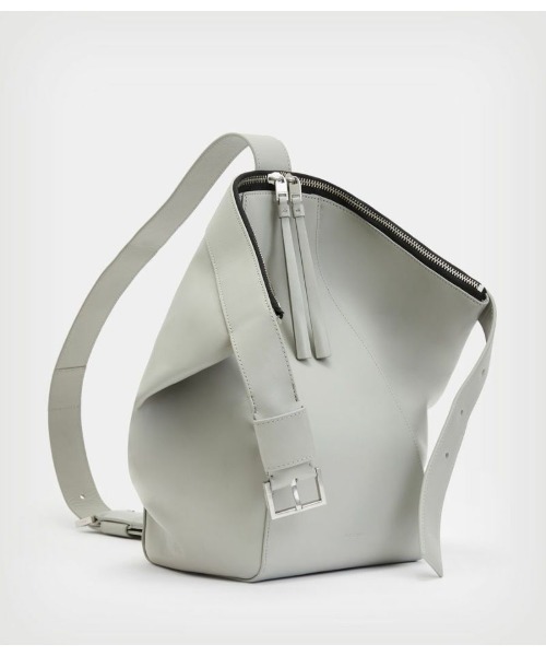 ALLSAINTS(オールセインツ)の「ANOUCK 2-IN-1 LEATHER BACKPACK | ANOUCK 2-IN-1 レザー バックパック(バックパック/リュック・レディース・グリーン系/ブラック・ONE SIZE)」の10枚目の写真