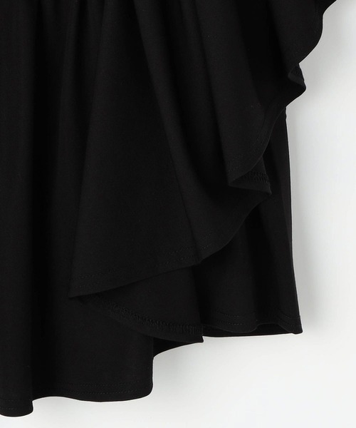 NICOLE white(ニコルホワイト)の「ペザント風フリルギャザーTEE(Tシャツ/カットソー・レディース・ブラック/イエロー/ブルー/レンガ・FREE)」の14枚目の写真