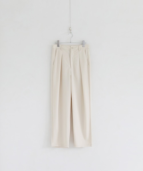 ETELIO（エテリオ）の「梨地バルーンタックセミワイドパンツ（その他パンツ・メンズ・オフホワイト/ブルー/ベージュ/ブラック/グリーン・S/M/L）」の21枚目の写真
