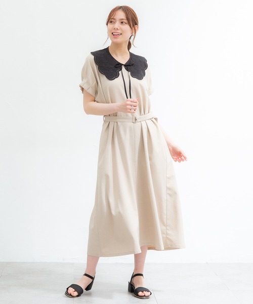 Honeys（ハニーズ）の「付け衿（綿レース）（付け襟・レディース・ブラック/ホワイト・FREE）」の14枚目の写真