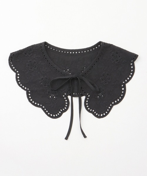 Honeys（ハニーズ）の「付け衿（綿レース）（付け襟・レディース・ブラック/ホワイト・FREE）」の20枚目の写真