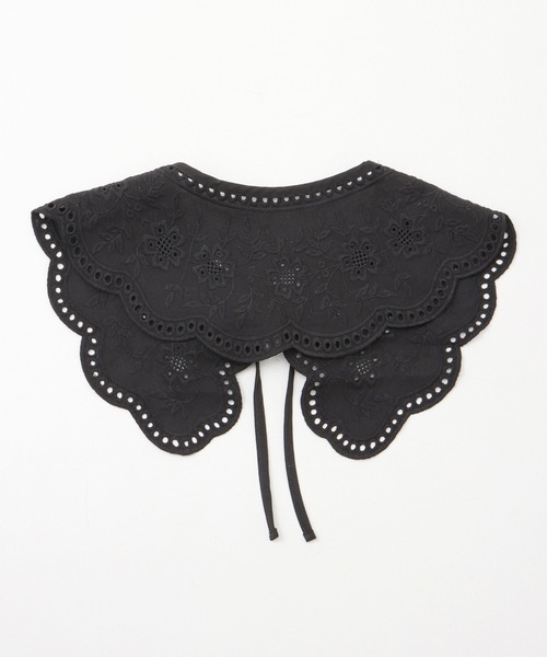 Honeys（ハニーズ）の「付け衿（綿レース）（付け襟・レディース・ブラック/ホワイト・FREE）」の21枚目の写真