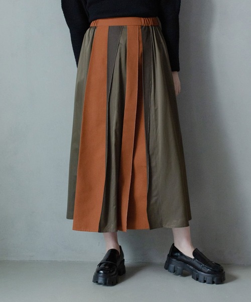 折り紙スカート スカート Terre マルシャルテル のスカート 折り紙スカート Zmt224sk333 を購入できます Marechal スカート Marechal Marechal Terre マルシャルテル のファッション 購入半額 の