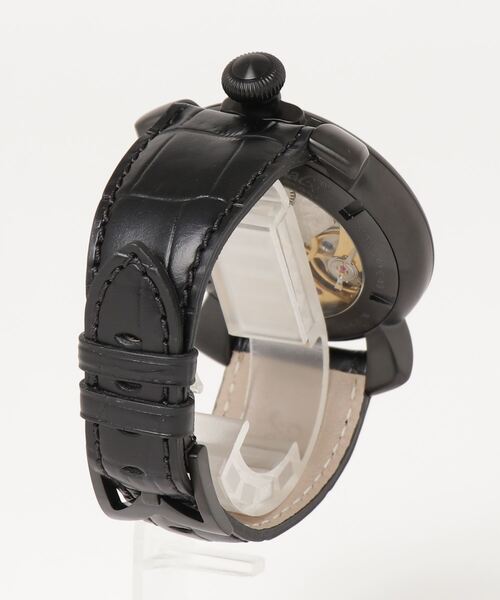 GaGa MILANO/ガガミラノ MANUALE48MM 腕時計 501203S-BLK メンズ GaGa MILANO/ガガミラノ MANUALE48MM 腕時計 501203S-BLK メンズ