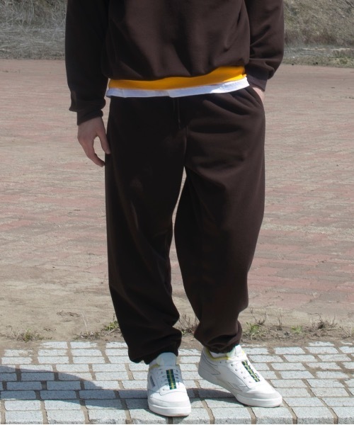 wonderland(ワンダーランド)の「Functional sweat pants(その他パンツ・メンズ・ブラック/ブラウン・1)」の2枚目の写真