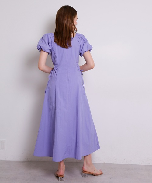 Seemi. byNICECLAUP（ シーミーバイナイスクラップ）の「Seemi　ロングヘルシーワンピース（ワンピース・レディース・ブラック/パープル/パープル系その他・FREE）」の19枚目の写真
