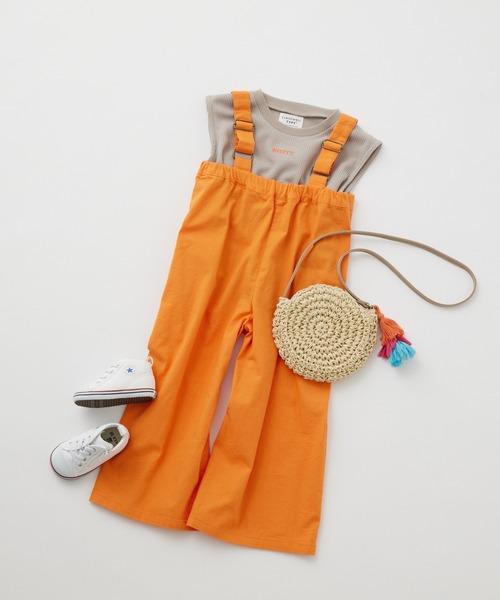 CIAOPANIC TYPY（チャオパニックティピー）の「▽【KIDS】ワッフルロゴ刺繍タンクトップ（タンクトップ・キッズ・チャコールグレー/ピンク/オレンジ/グリーン/グレー系その他・SMALL/MEDIUM/LARGE/X-LARGE/XX-LARGE）」の10枚目の写真