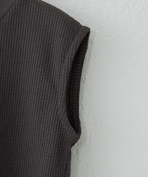 CIAOPANIC TYPY（チャオパニックティピー）の「▽【KIDS】ワッフルロゴ刺繍タンクトップ（タンクトップ・キッズ・チャコールグレー/ピンク/オレンジ/グリーン/グレー系その他・SMALL/MEDIUM/LARGE/X-LARGE/XX-LARGE）」の15枚目の写真