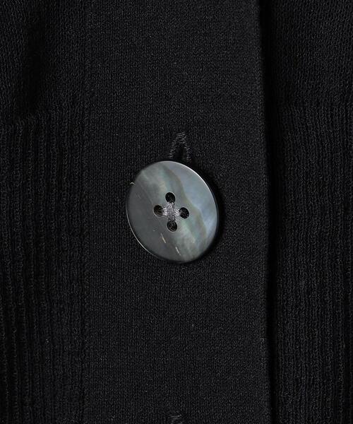 UNITED ARROWS（ユナイテッドアローズ）の「C/LI/N ドルマンスリーブ カーディガン（カーディガン/ボレロ・レディース・ブラック/ブラウン/オフホワイト・FREE）」の16枚目の写真