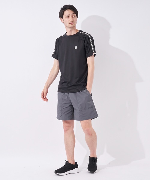 FILA(フィラ)の「【FILA:フィラ】冷感メッシュ半袖Tシャツ(Tシャツ/カットソー・メンズ・ホワイト/ブラック/グレー・MEDIUM/LARGE/X-LARGE)」の22枚目の写真