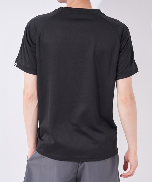 FILA(フィラ)の「【FILA:フィラ】冷感メッシュ半袖Tシャツ(Tシャツ/カットソー・メンズ・ホワイト/ブラック/グレー・MEDIUM/LARGE/X-LARGE)」の17枚目の写真