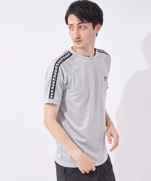 FILA(フィラ)の「【FILA:フィラ】冷感メッシュ半袖Tシャツ(Tシャツ/カットソー・メンズ・ホワイト/ブラック/グレー・MEDIUM/LARGE/X-LARGE)」の11枚目の写真