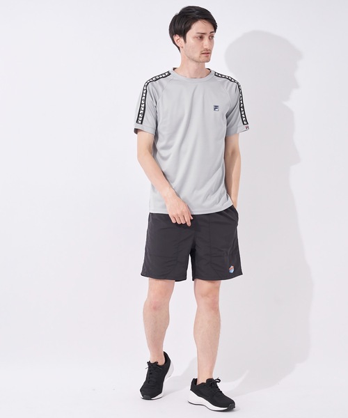 FILA(フィラ)の「【FILA:フィラ】冷感メッシュ半袖Tシャツ(Tシャツ/カットソー・メンズ・ホワイト/ブラック/グレー・MEDIUM/LARGE/X-LARGE)」の14枚目の写真