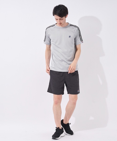 FILA(フィラ)の「【FILA:フィラ】冷感メッシュ半袖Tシャツ(Tシャツ/カットソー・メンズ・ホワイト/ブラック/グレー・MEDIUM/LARGE/X-LARGE)」の13枚目の写真