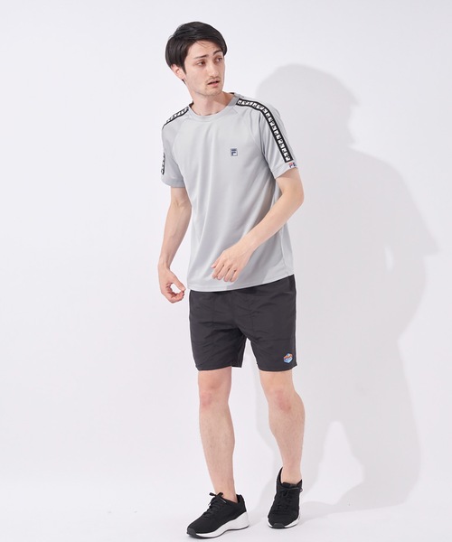 FILA(フィラ)の「【FILA:フィラ】冷感メッシュ半袖Tシャツ(Tシャツ/カットソー・メンズ・ホワイト/ブラック/グレー・MEDIUM/LARGE/X-LARGE)」の12枚目の写真